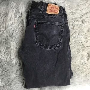 Levi’s 501 Straight Leg Button Fly Jeans